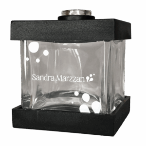 DIFUSOR DE VIDRIO CUBO 100ml